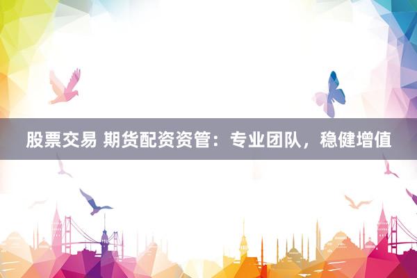 股票交易 期货配资资管：专业团队，稳健增值