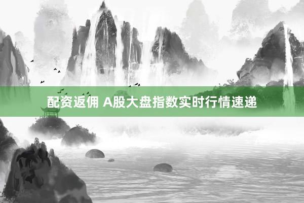 配资返佣 A股大盘指数实时行情速递